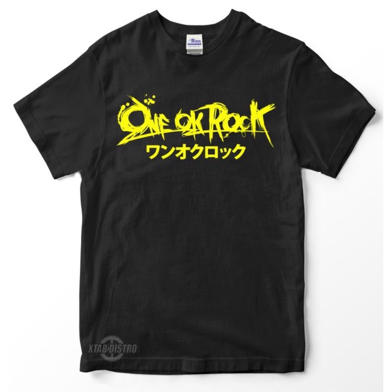classic One ok rock 2 Logo yellow Premium tshirt one ok rock band T ...