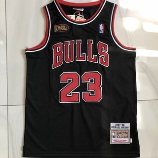 Bulls No23 Michael Jordan Red Ici C'est Paris Stitched NBA Jersey
