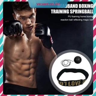 2022 Boxing Speed Ball Head-mounted PU Punch ball Sanda Training Hand Eye  Reaction Home Sandbag Fitness Boxing Equipment