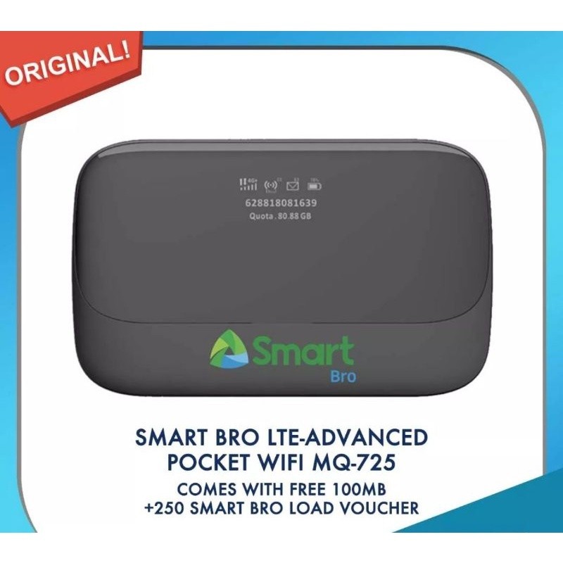 Smart LTE Advance Pocket wifi MQ725 Shopee Philippines