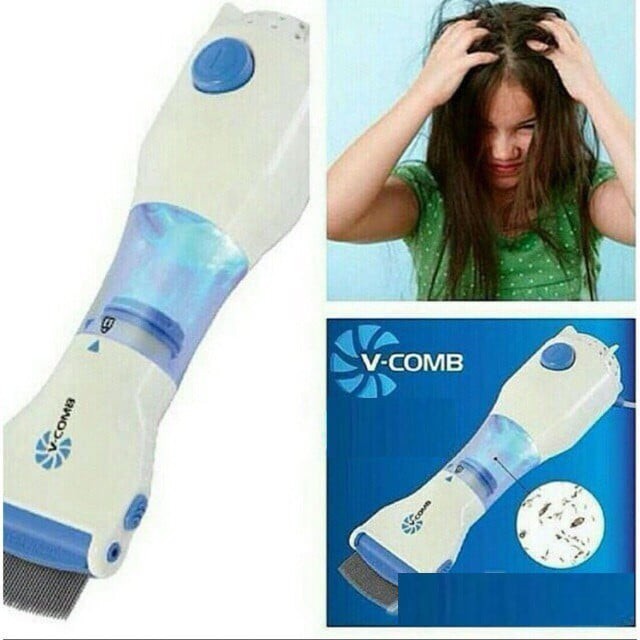 V COMB ELECTRIC LICE VACUUM REMOVER Shopee Philippines