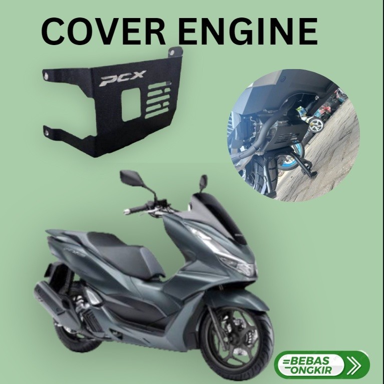 Mesin Engine Guard Pcx Vario Adv Engine Bottom Protector