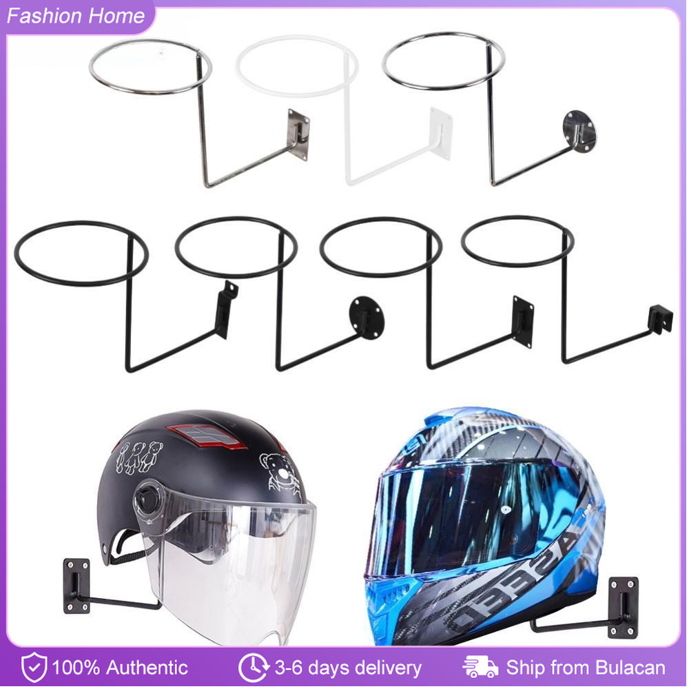 Helmet Hanger Wall Mount Display Rack Storage Special shelf for helmet ...
