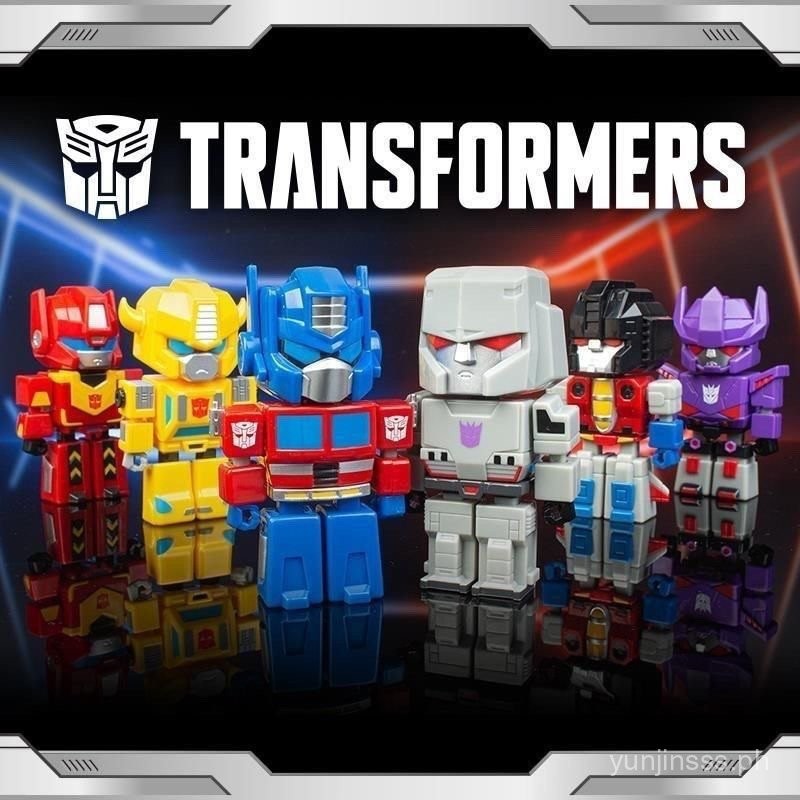 Johnson Mini World Optimus Prime Children's Toy Car Robot Figurine ...