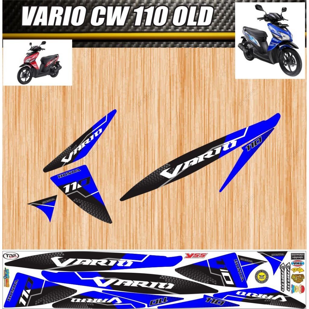 STICKER VARIATION STRIPING STICKER VARIO CW OLD 110 VARIATION ...