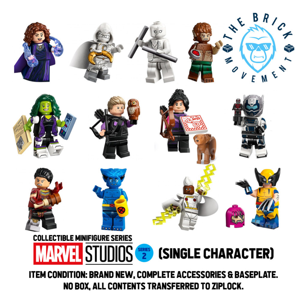 LEGO® Collectible Minfigure Series Marvel Studios Series 2: Single ...