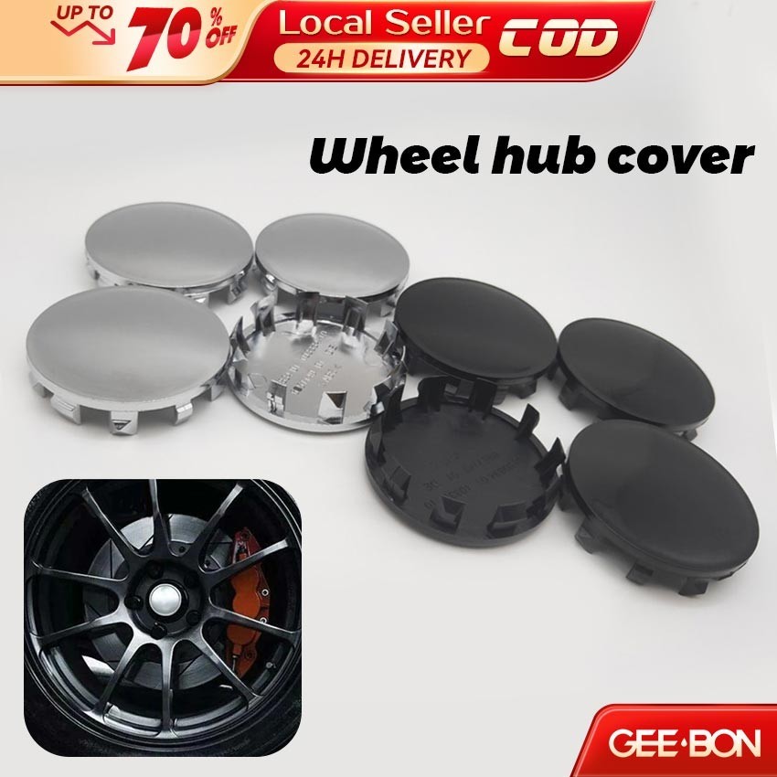 GEEBON 4pcs Car Wheel Center Cap Car Styling Accessories Car Wheel Rim ...