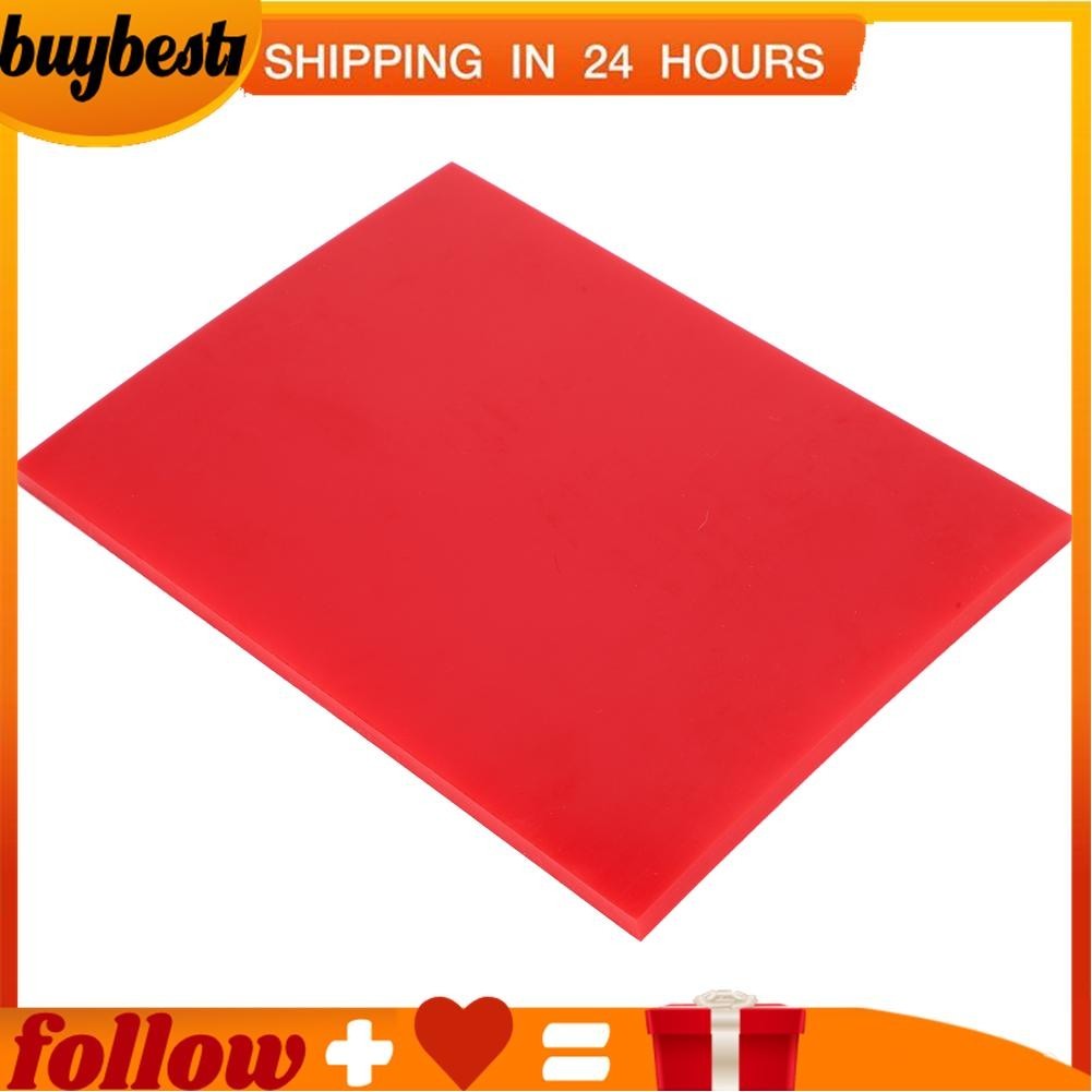 Buybest1 1 Piece Leather Craft Punching Pad DIY Cutting Board Rubber