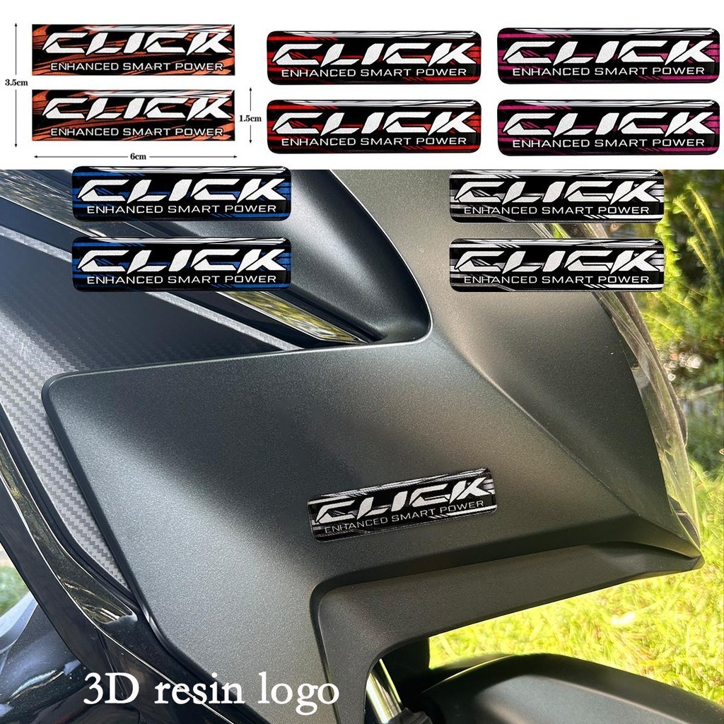 3D Resin Label Suitable for Honda Click125i 150i v2 v3 V4 Click160 ...