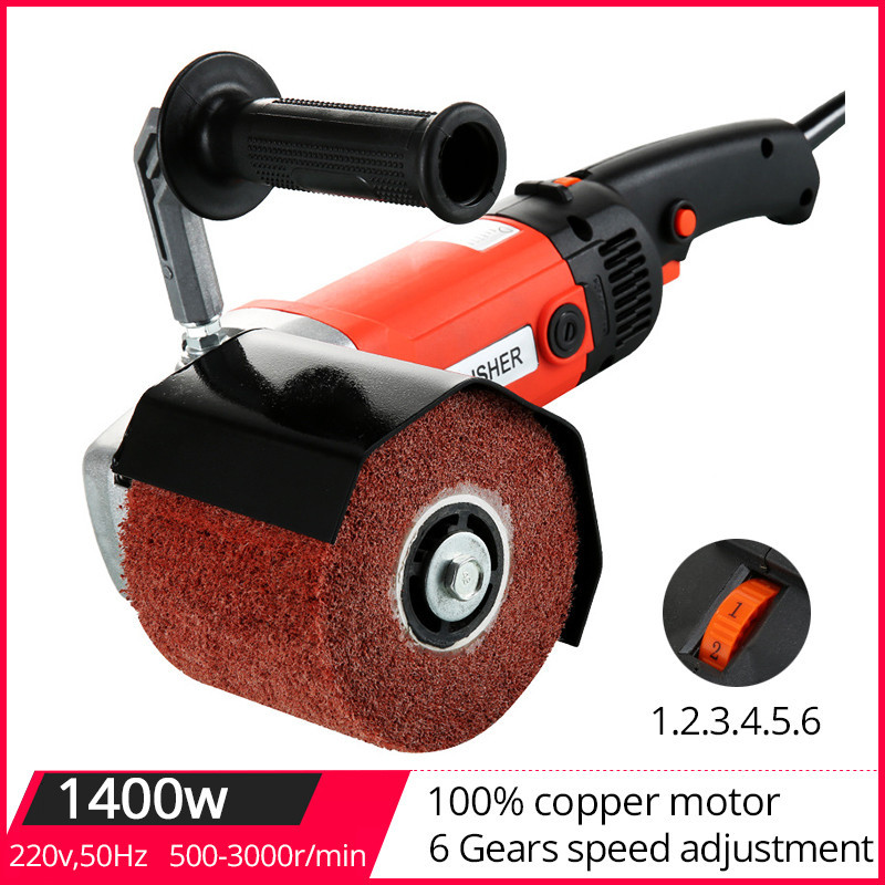 3000RPM Industrial Burnishing Sander 1400W Polishing Wire Drawing ...