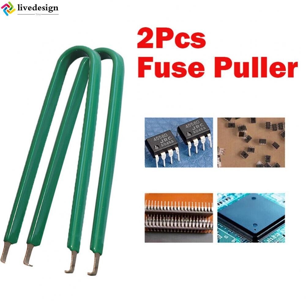 Auto Fuse Pullers 6 X 30 Fuse Extraction Tool Fuse Puller Plastic Plastic Clips Shopee Philippines