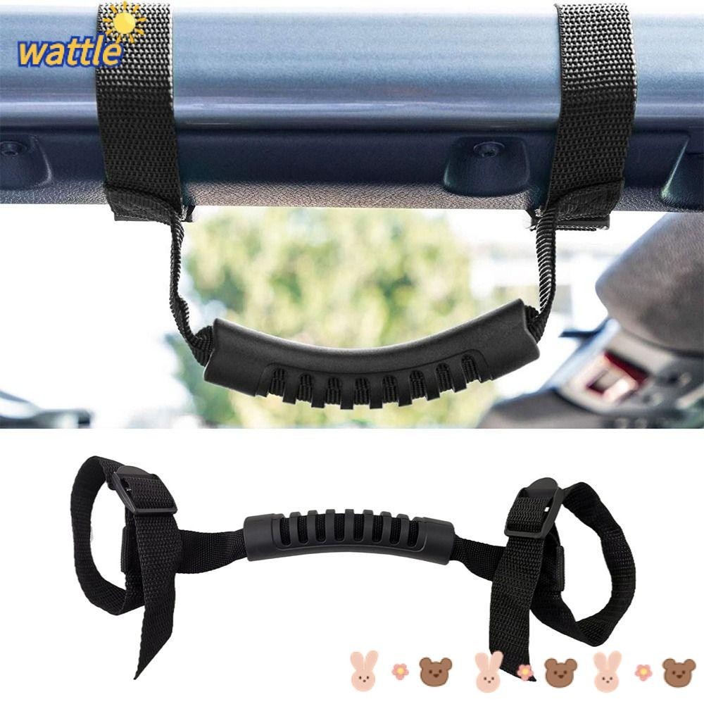 WATTLE Car Roof Handle, Auto Interior Non-slip Armrest Top Grab Handles ...