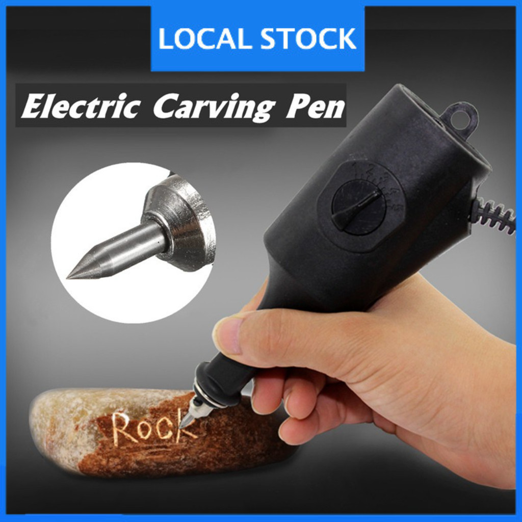 220V US Plug Electric Engraver Engraving Carving Pen Plotter Machine ...