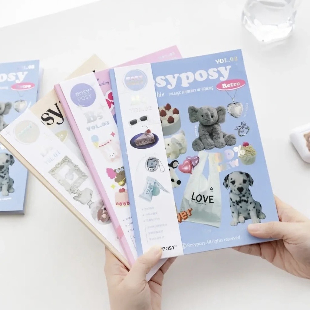 INS Magazine Sticker Book Journal Stickers Cute stickers Decorative ...