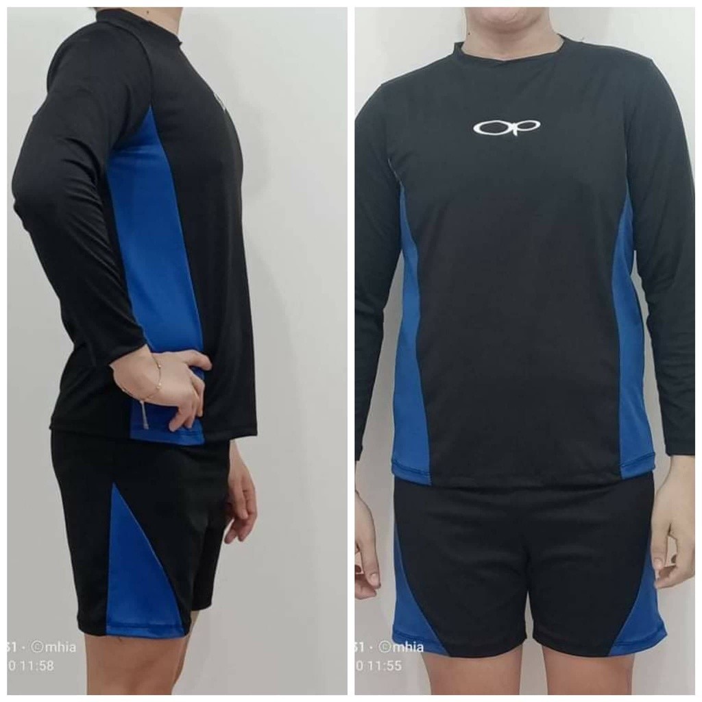 Rash Guard & Biker sport wear for men nylon spandex Shopee Philippines