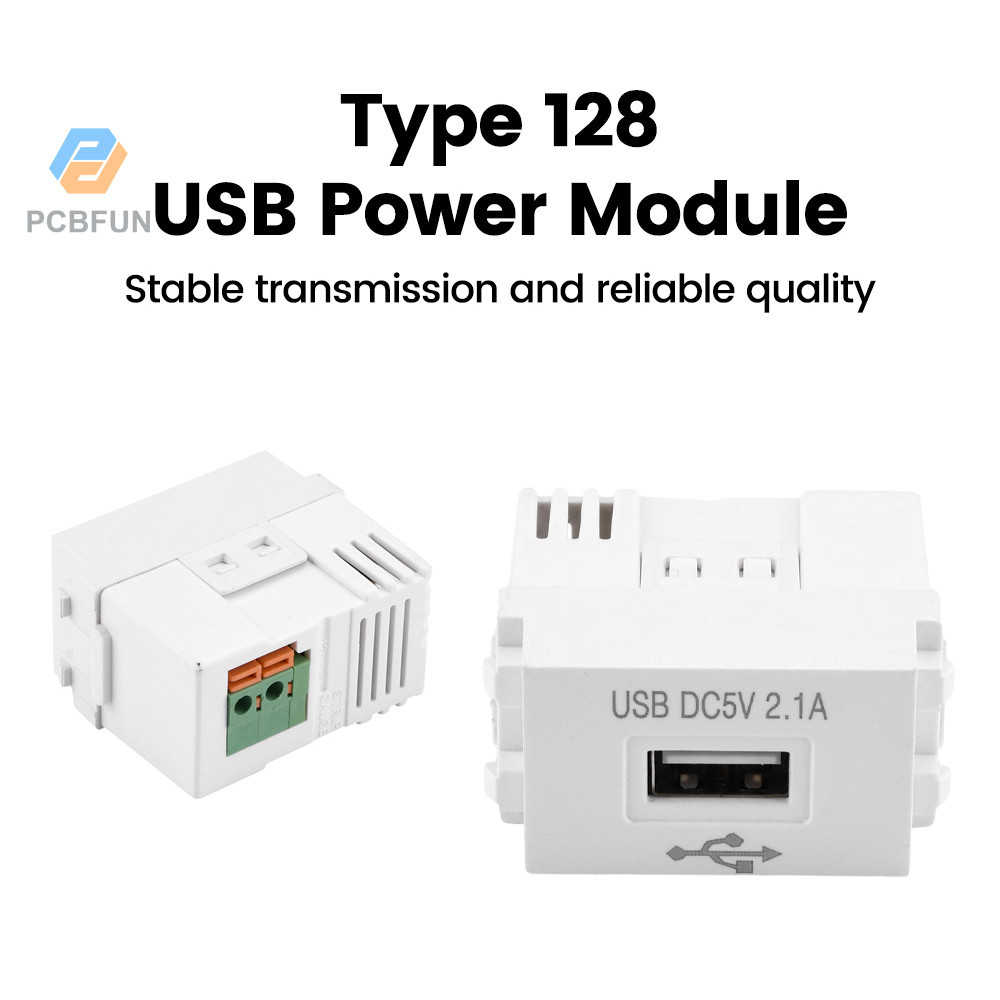 Pcbfun Type 128 USB Power Module 220V Socket 5V2.1A Mobile Phone ...