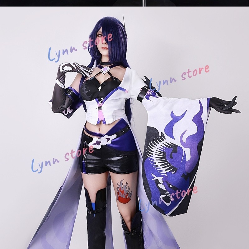 COD Acheron Cosplay Honkai: Star Rail Cosplay Game Costume Acheron Sexy