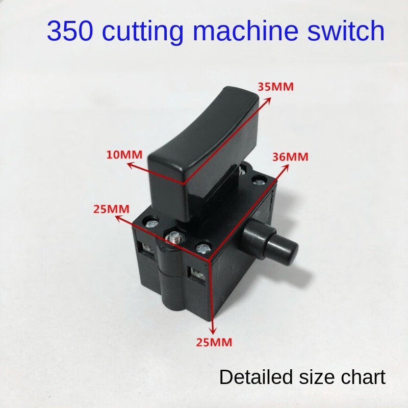 255 Mitre Saw Switch with Lock 355 Steel Machine Switch Cutting Machine ...