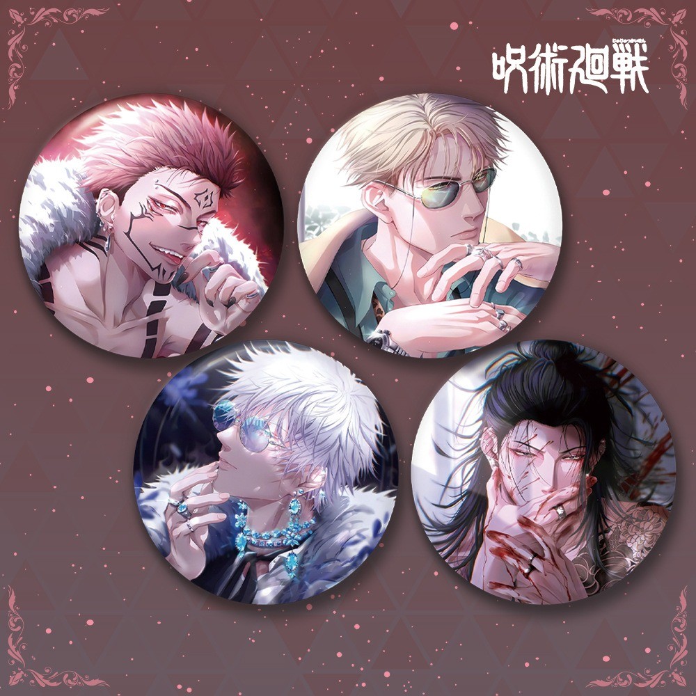 Anime Jujutsu Kaisen Gojo Satoru Geto Suguru Ryomen Sukuna Nanami Kento ...