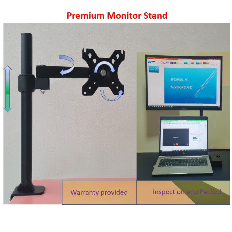 Amerteer [PHP Stock] Adjustable Monitor 14~27inch ARM / Stand 400mm ...