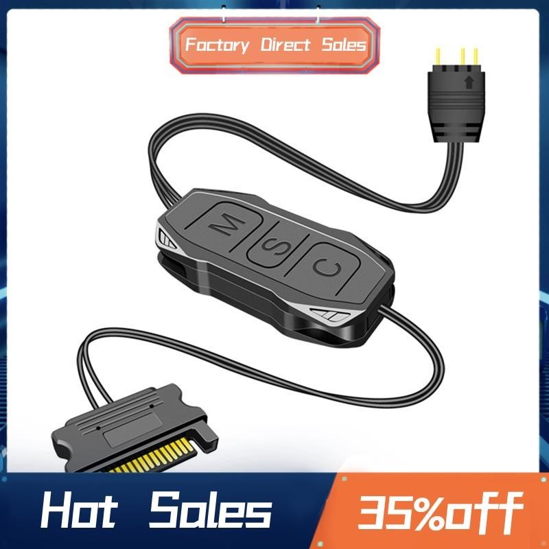 On Sale COOLMOON 1 Piece ARGB Mini Controller with Lengthen Cable Wide ...