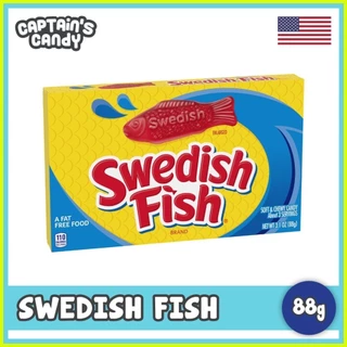 Swedish Fish Tails 2 Flavors in 1 Soft & Chewy Candy, 12 - 3.6 oz Bags