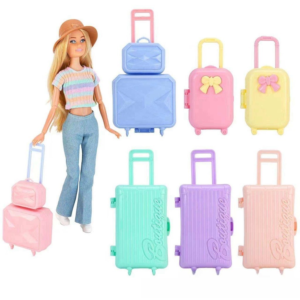 Barbie luggage hot sale for dolls