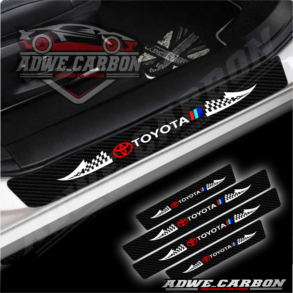 Sill Plate Protector Sticker / Car Door Floor Step Protector Sticker ...