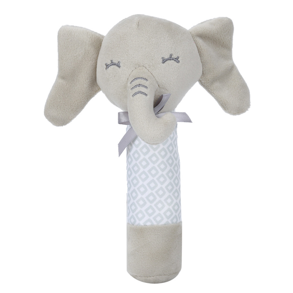Baby Rattle Hand Bells Cartoon Animal Baby Comfort Rattle Hand Bell ...