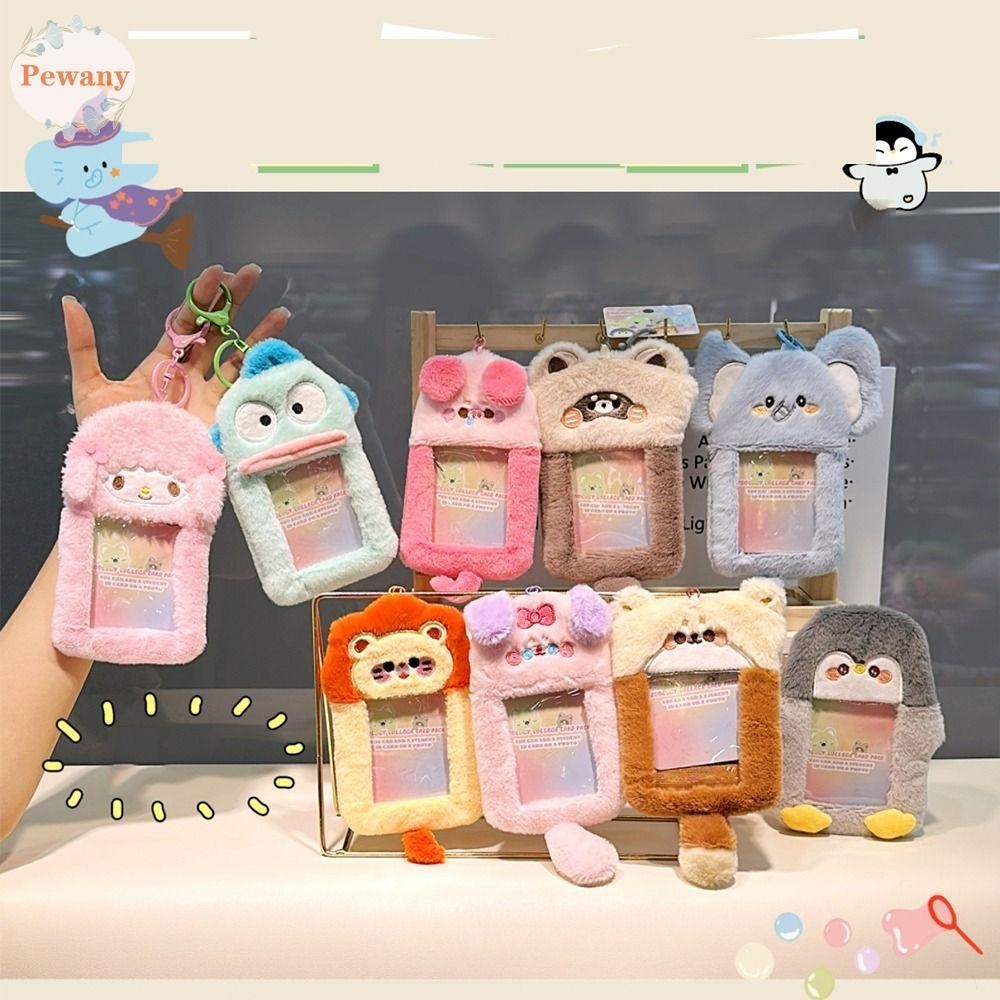 PEWANYZZ Cartoon Photocard Holder, Korean Idol My Melody Plush ...