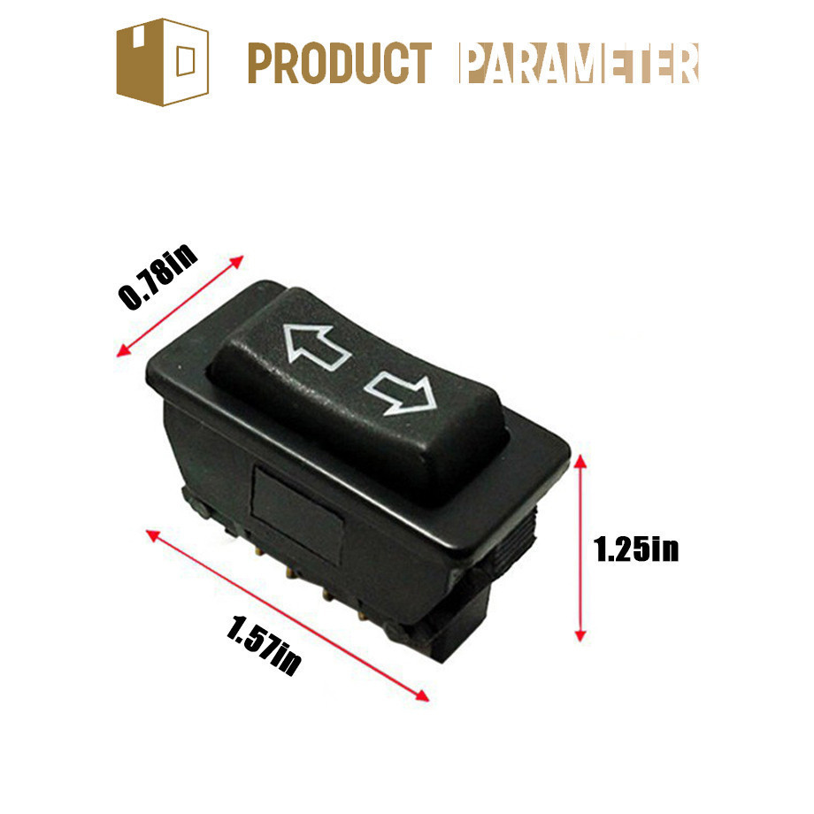 Universal Window Switch Power Window 12V Momentary 5 Pins DC Universal ...