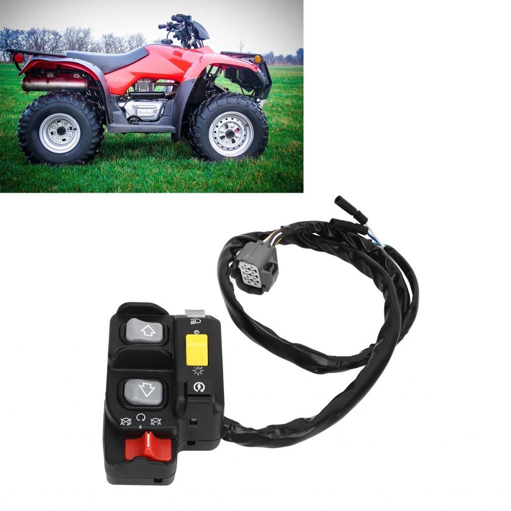 Haijiemall Electric Shifter Switch Start Stop Handlebar for TRX250 ...
