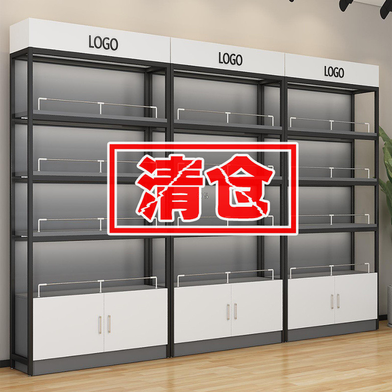 Shelf Display Cabinet Supermarket Storage Rack Multi-layer Sample ...