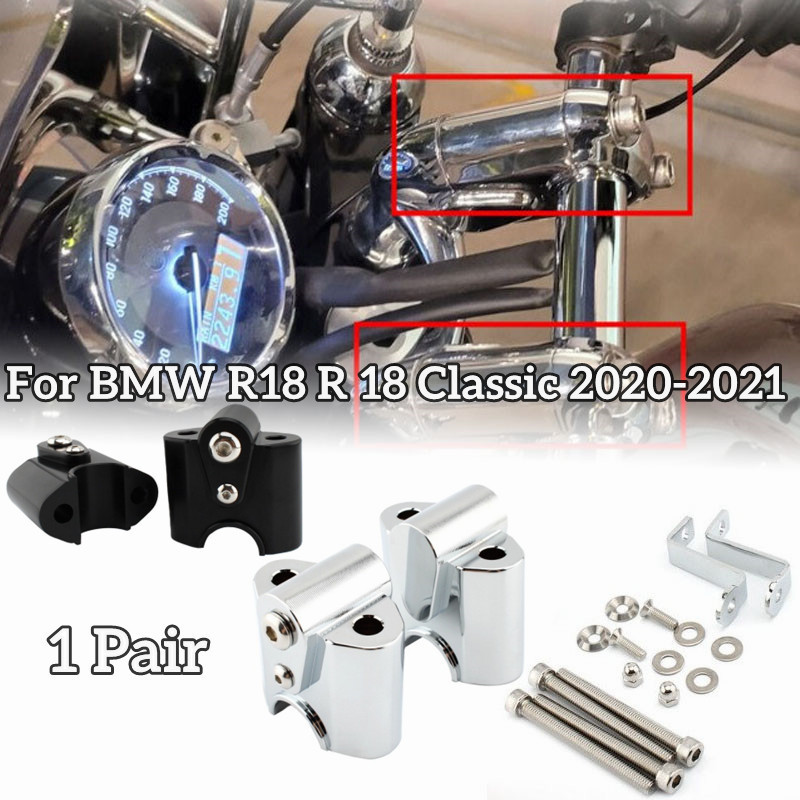 Pair Mount Risers Clamp Fit For BMW R18 Classic 2020-2021 | Shopee ...