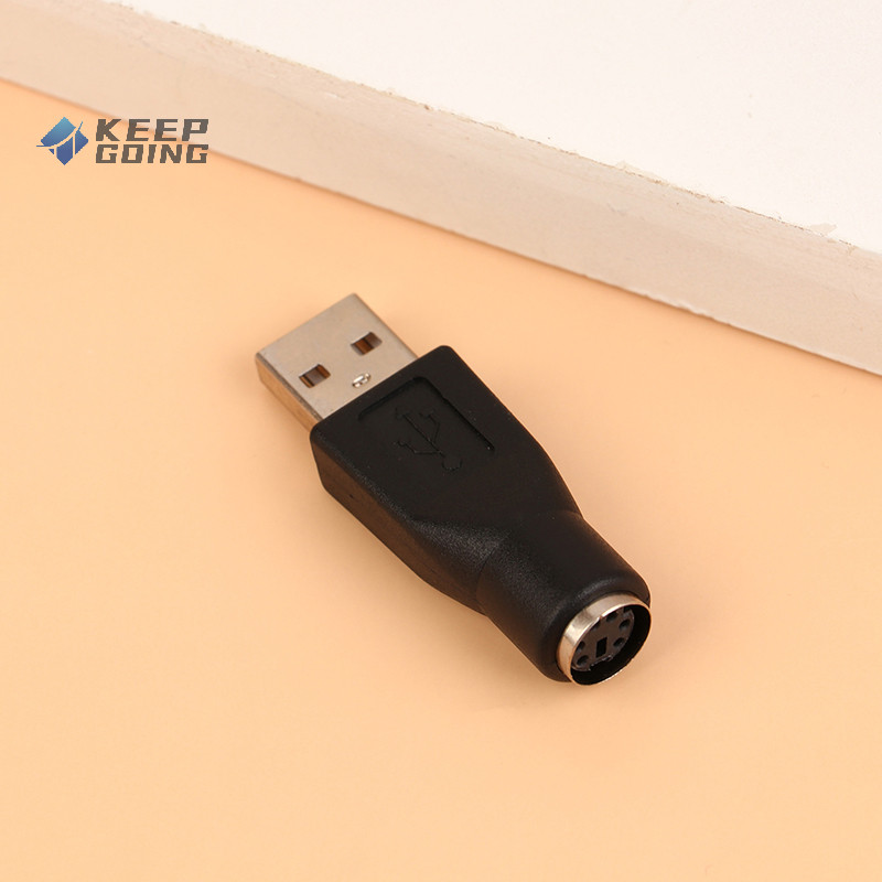Keep Going＞ PS2 To USB Male Adapter For Computers PC Laptop Mouse ...