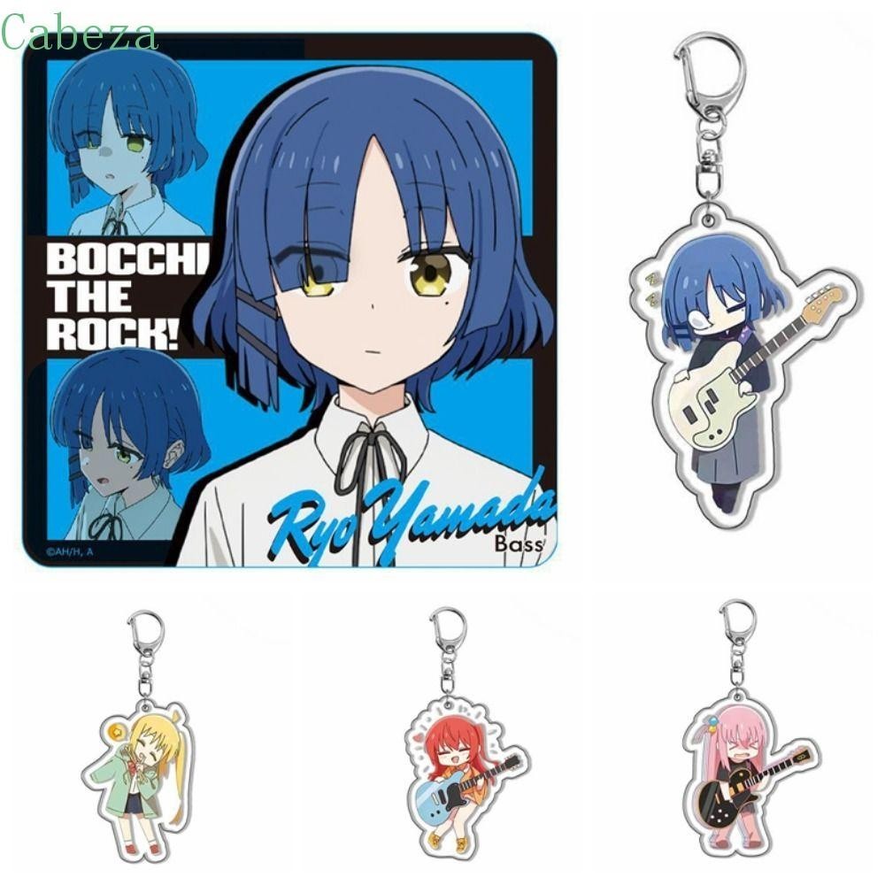 CABEZA BOCCHI THE ROCK Keychain, Guitarhero Yamada Ryo Guitar Pick ...