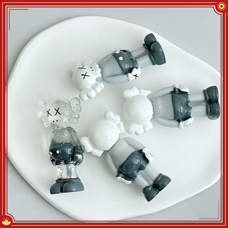 Anime Kaws action figure Standing Resin Cream Gum Doll diy Children's ...