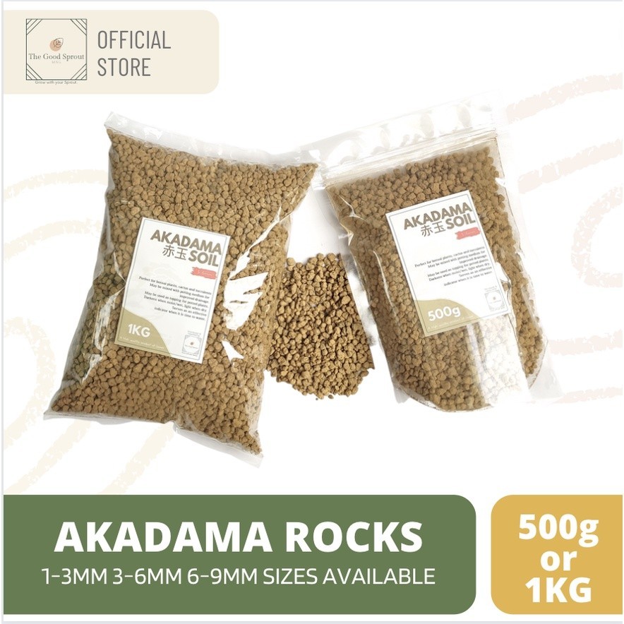 Akadama Soil (Premium Quality) for Bonsai, cactus and succulents for toppings/potting mix (3