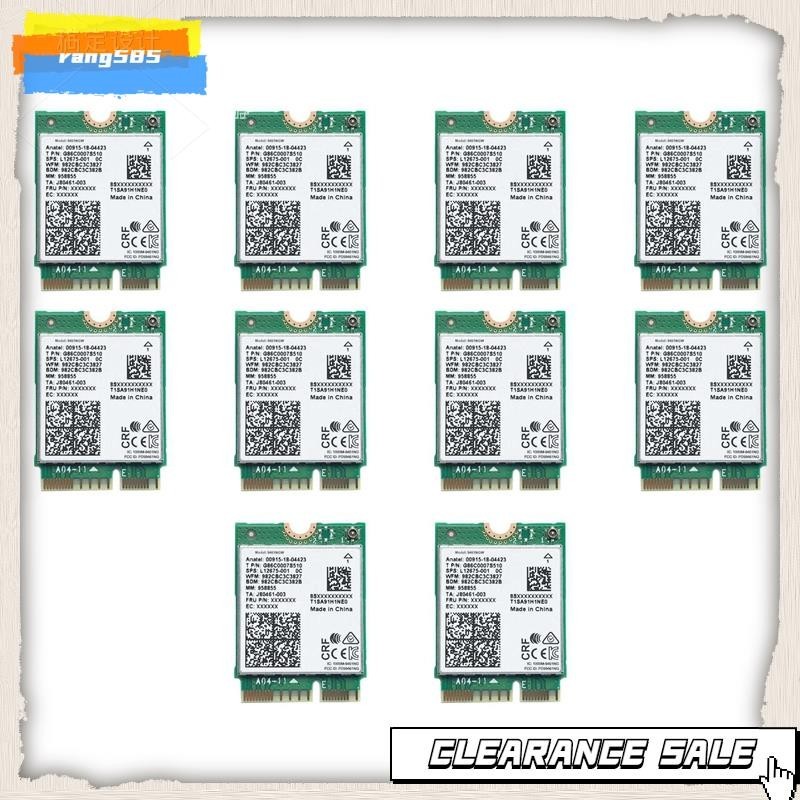 10X for Intel 9461NGW WiFi Card AC 9461 2.4G/5G Dual Band 802.11AC M2 ...