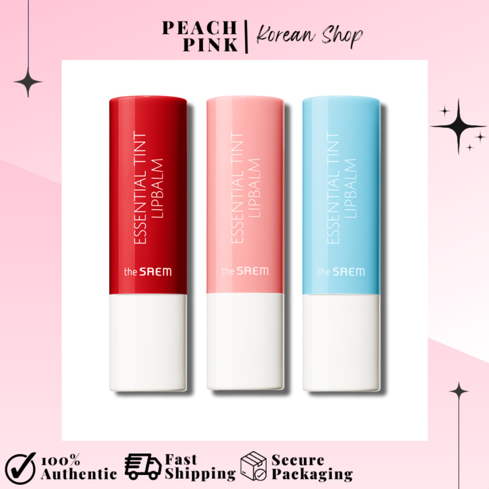 THE SAEM Saemmul Essential Tint Lipbalm | Shopee Philippines