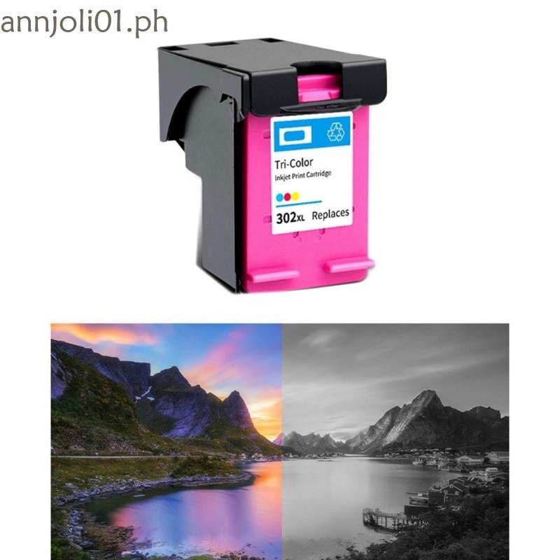QJ 302XL Ink Cartridge Replacement for HP Envy 4520 4527 4524 4523 Ink ...