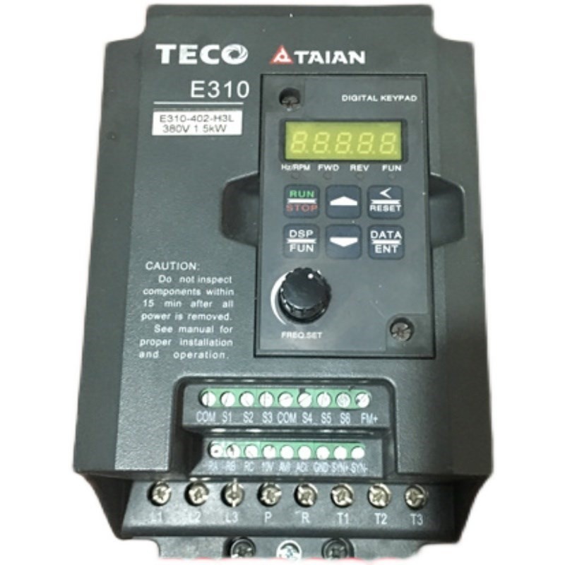 E310-402-H3L 1.5KW 380V TECO/Tai an E310 Inverter Governor Quality ...