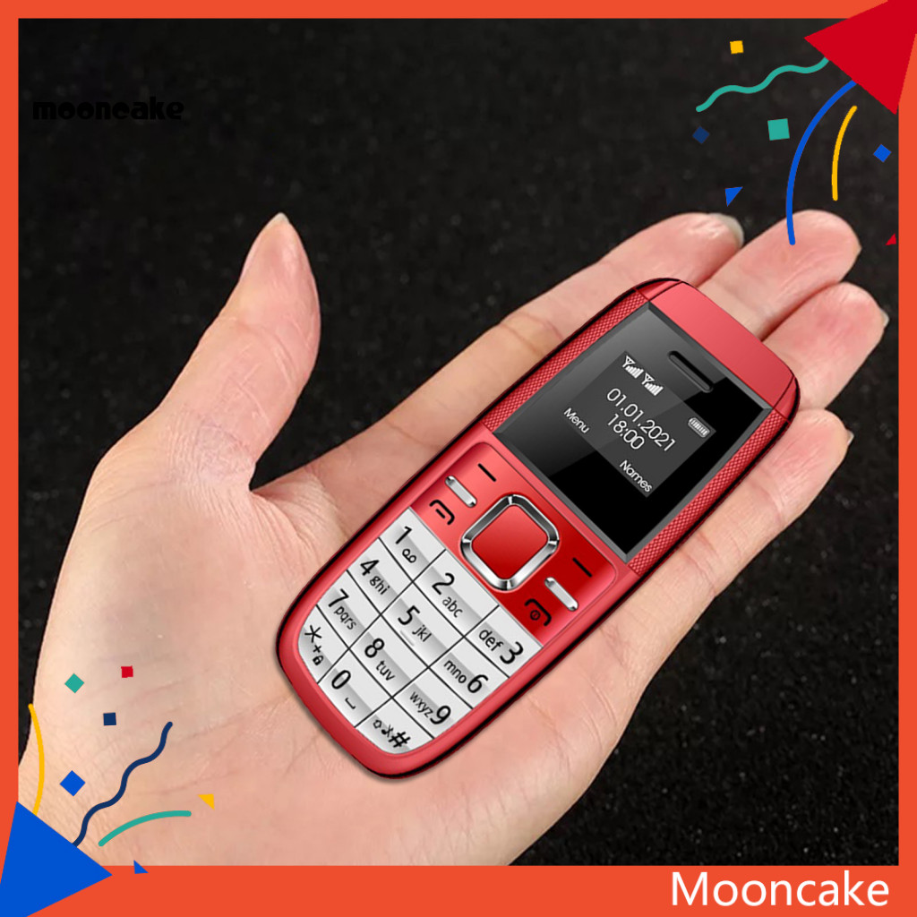 mooncake| Mini BM200 Mini Keypad Phone Dual-Cards Dual Standby Without ...
