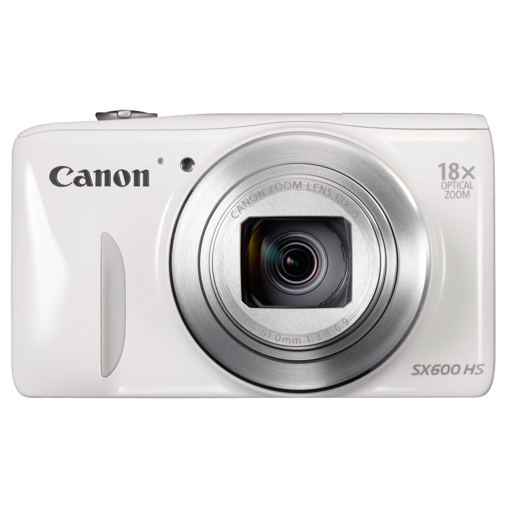 Canon Digital Camera Power Shot SX600 HS White 18x Optical Zoom