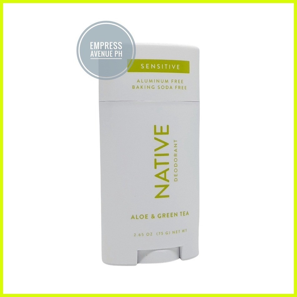 Native Sensitive Deodorant Aluminum & Baking Soda Free, Aloe & Green ...