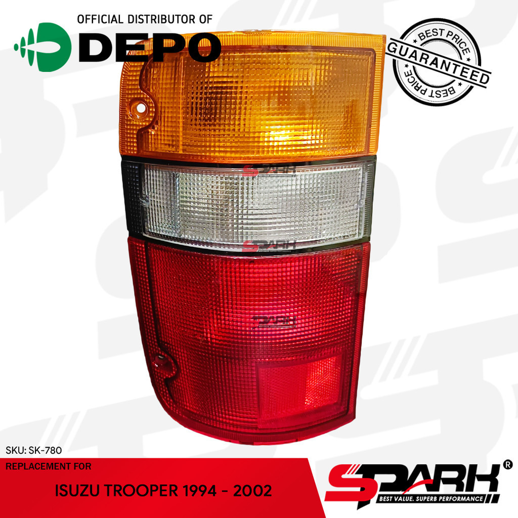 Tail Lamp Taillight Tail Light Isuzu Trooper Big Horn 1994 - 2002 DEPO