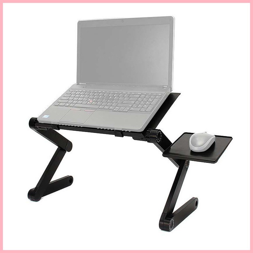 ஐ T8 Multi-functional and Foldable Laptop Table (Black) | Shopee ...