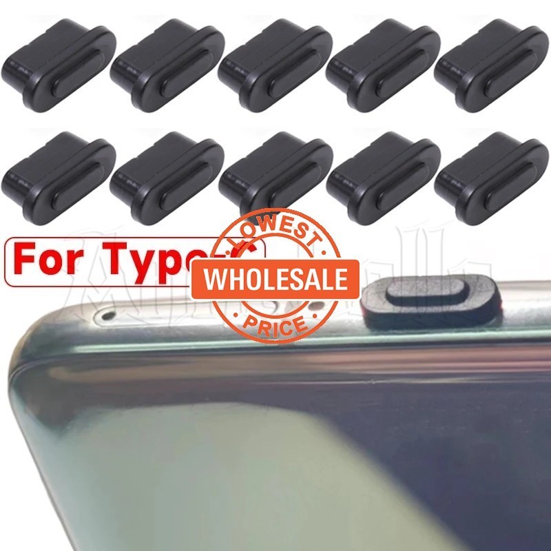 [Wholesale] 10Pcs Upgrade Type-C Dust Plug - Anti-dust Plug Cover ...