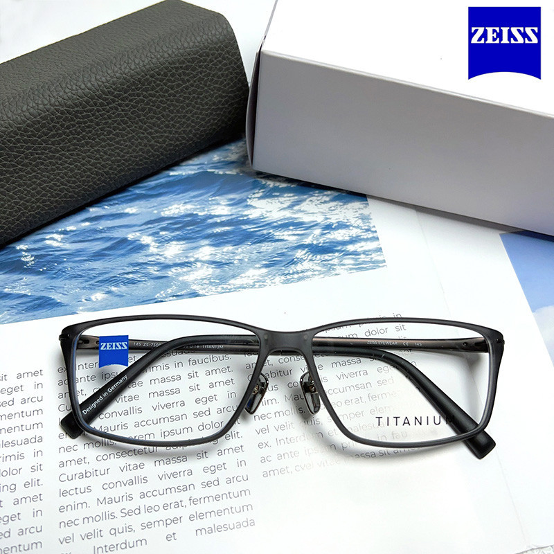 Spectacle Frame 75013 Non-allergic Pure Titanium Leg Light-weight Frame ...
