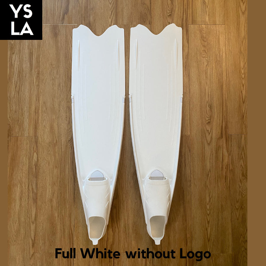 Wave Ysla Freedive and Spearfishing Long Freediving Fins White Shopee
